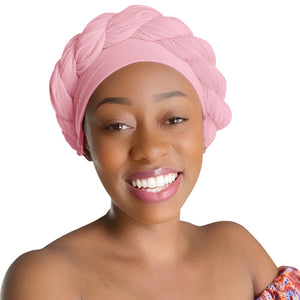 Baby Pink - Women Soft Stretch HeadWrap Turban